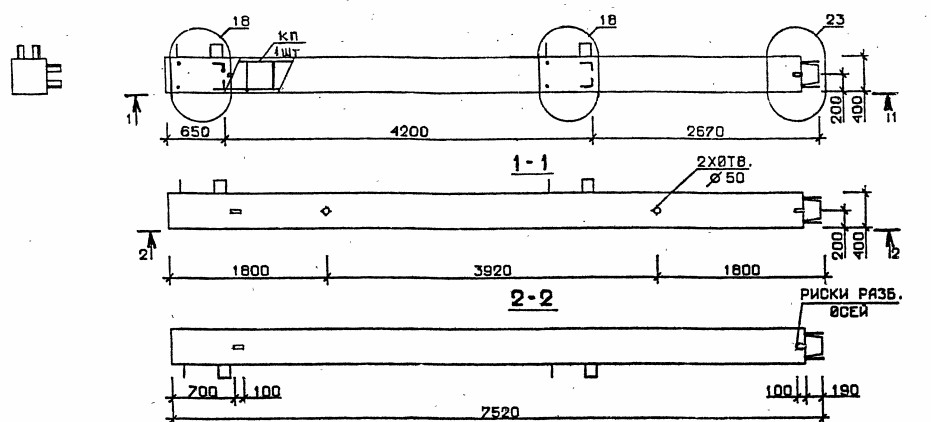 Колонна 5КВ 42.75-5-с Серия 1.020.1-2с/89